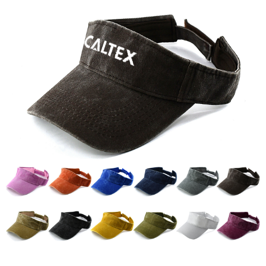 Picture of Denim Fabric Sun Visor Cap